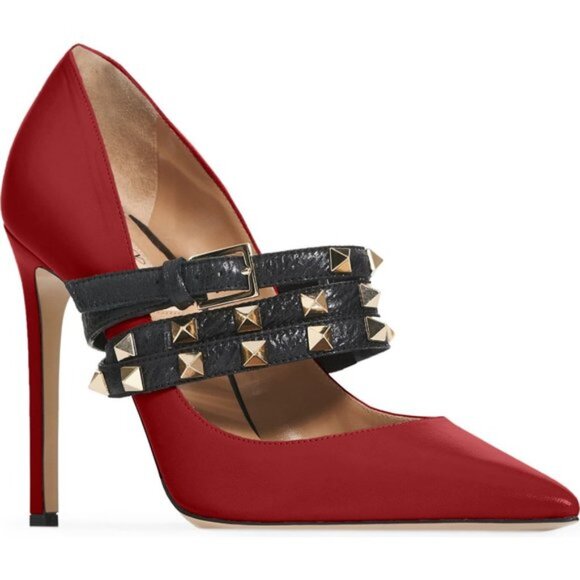 VALENTINO GARAVANI Rockstud Wrap Pump sz 38 1/2 - Picture 3 of 8